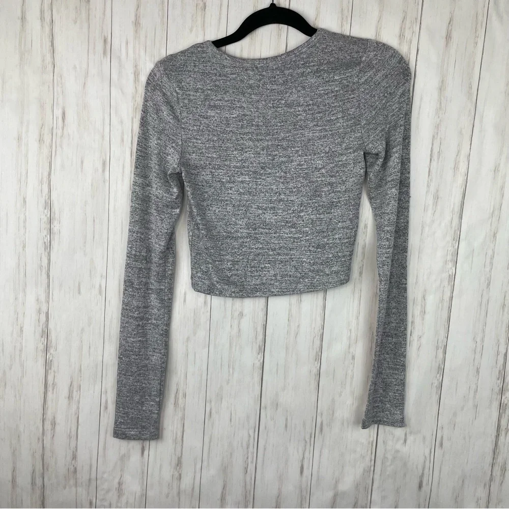 Wilfred aritzia gray long sleeve small